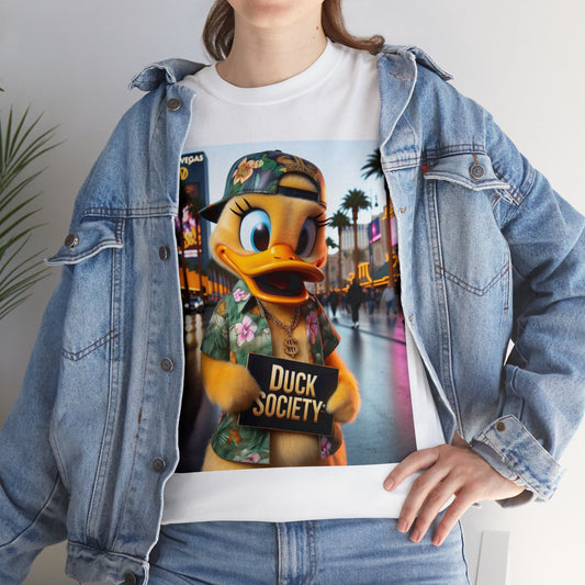 Duck Society® Unisex Heavy Cotton Tee