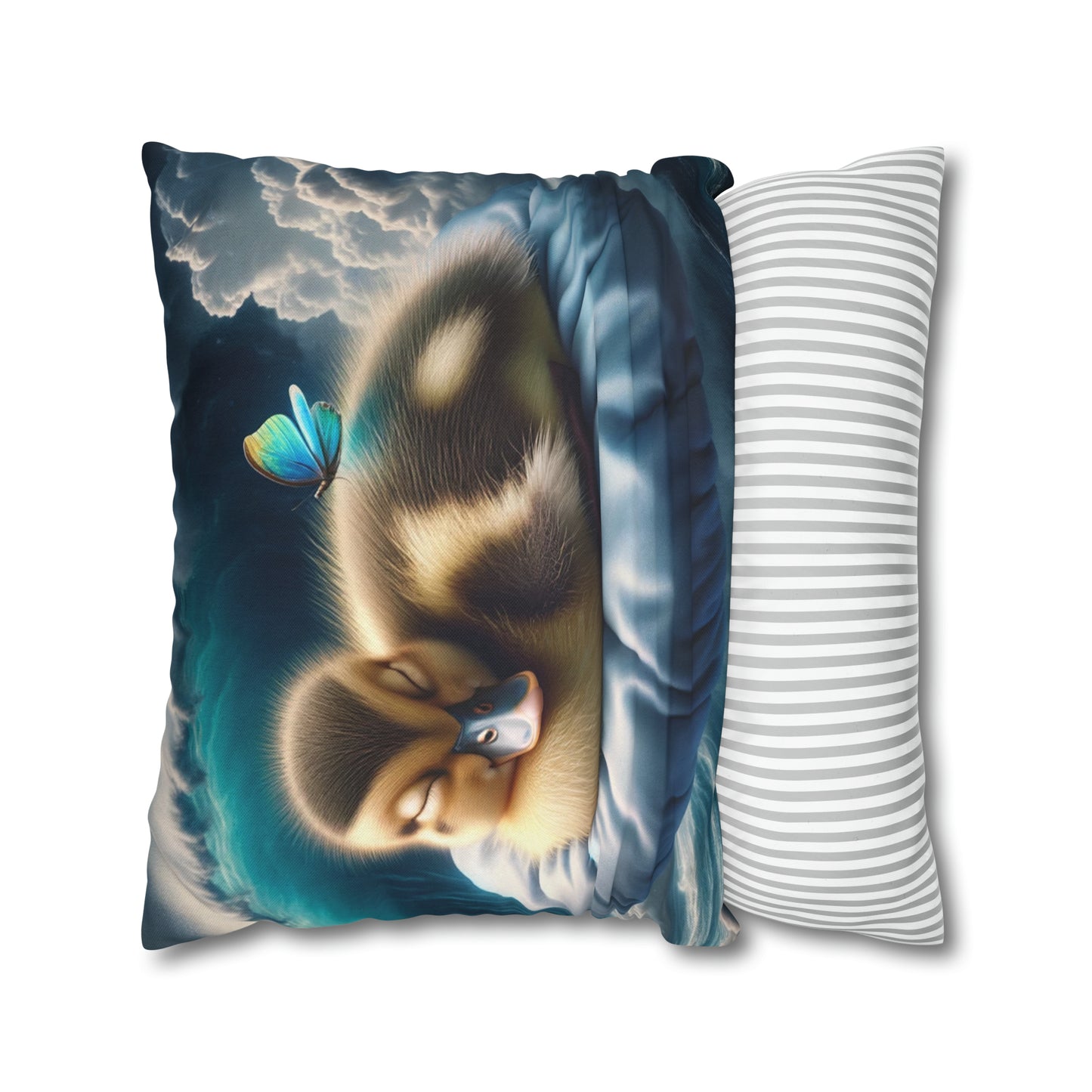 Duck Society® Square Pillow Case Spun Polyester