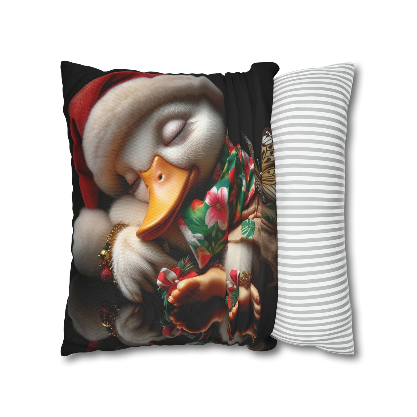 Duck Society® Spun Polyester Square Pillow Case