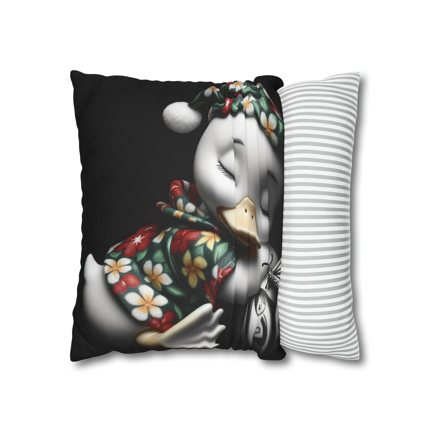 Spun Polyester Square Pillow Case by Duck Society®