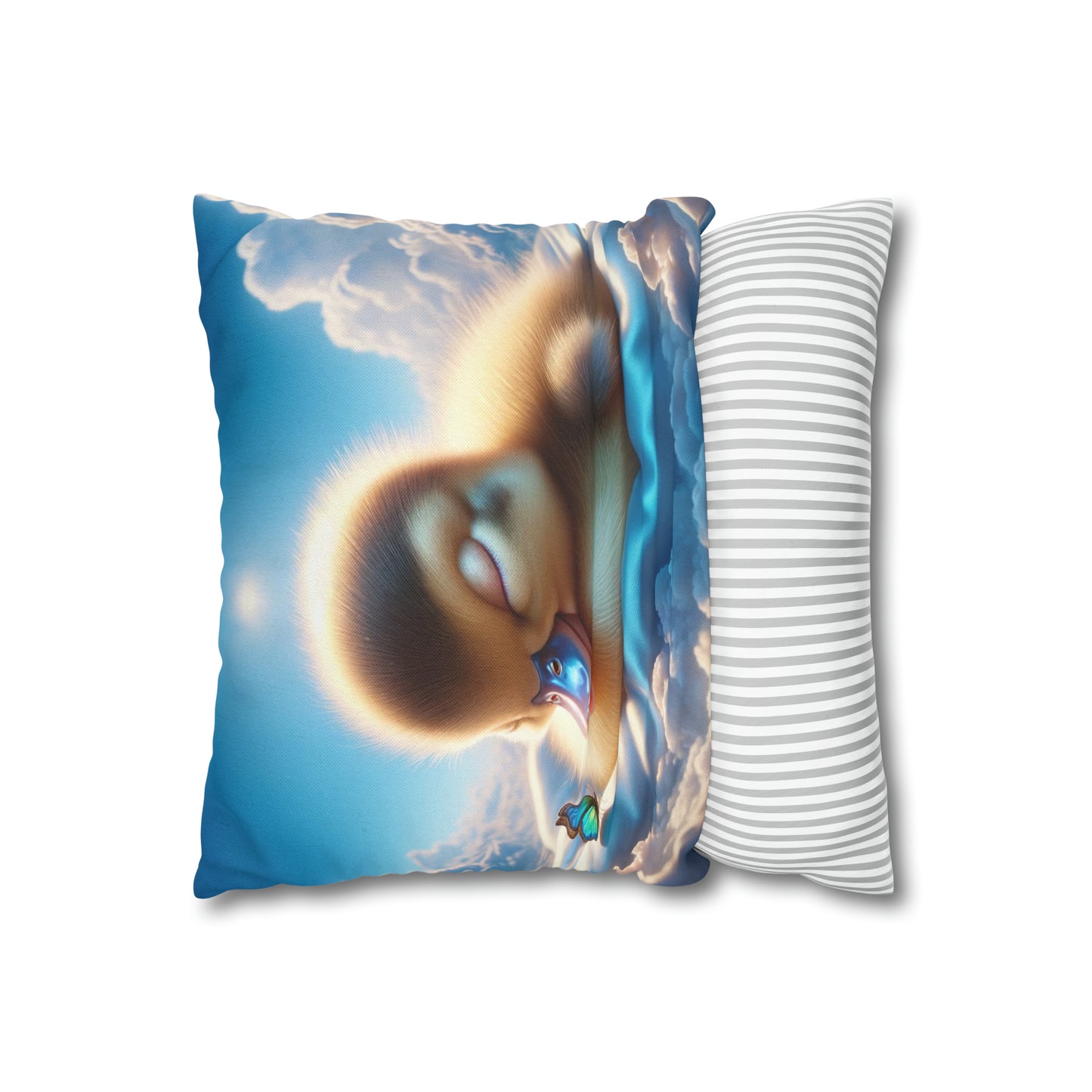 Duck Society® Square Pillow Case Spun Polyester