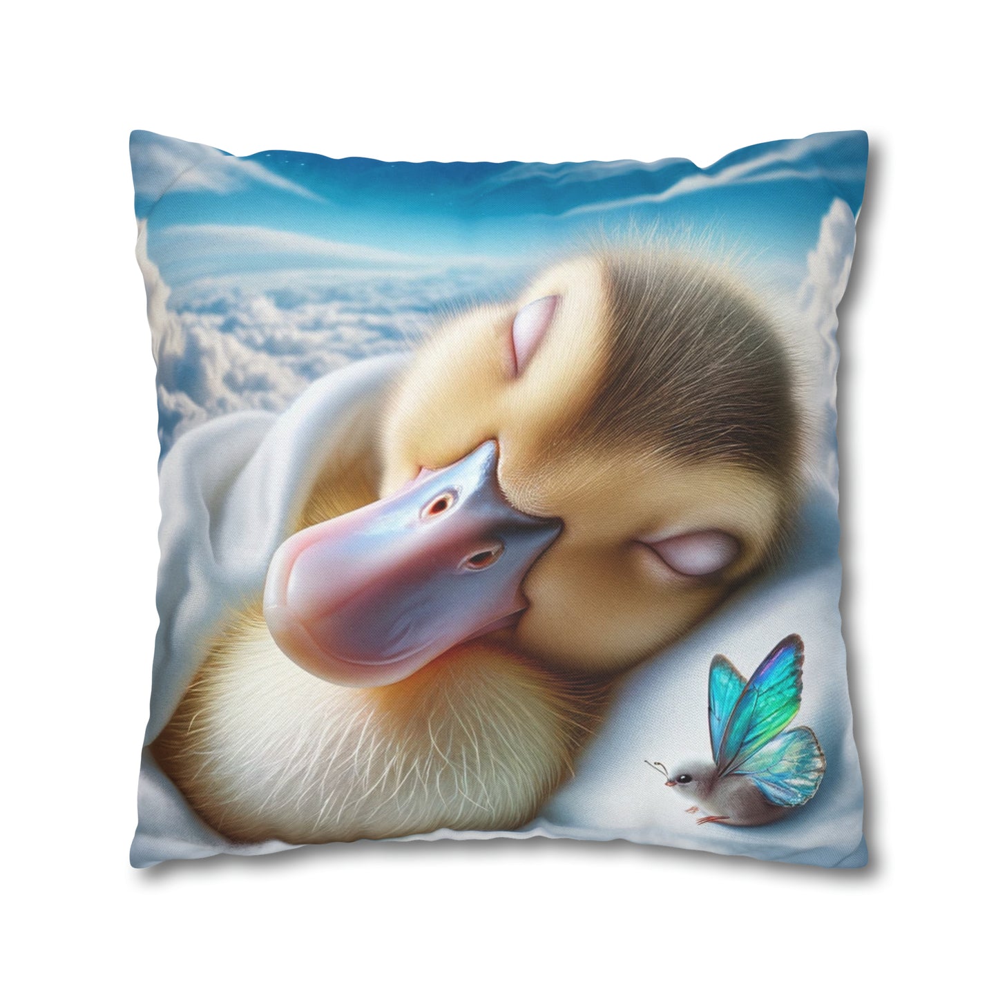 Polyester Square Pillow Case by Duck Society®