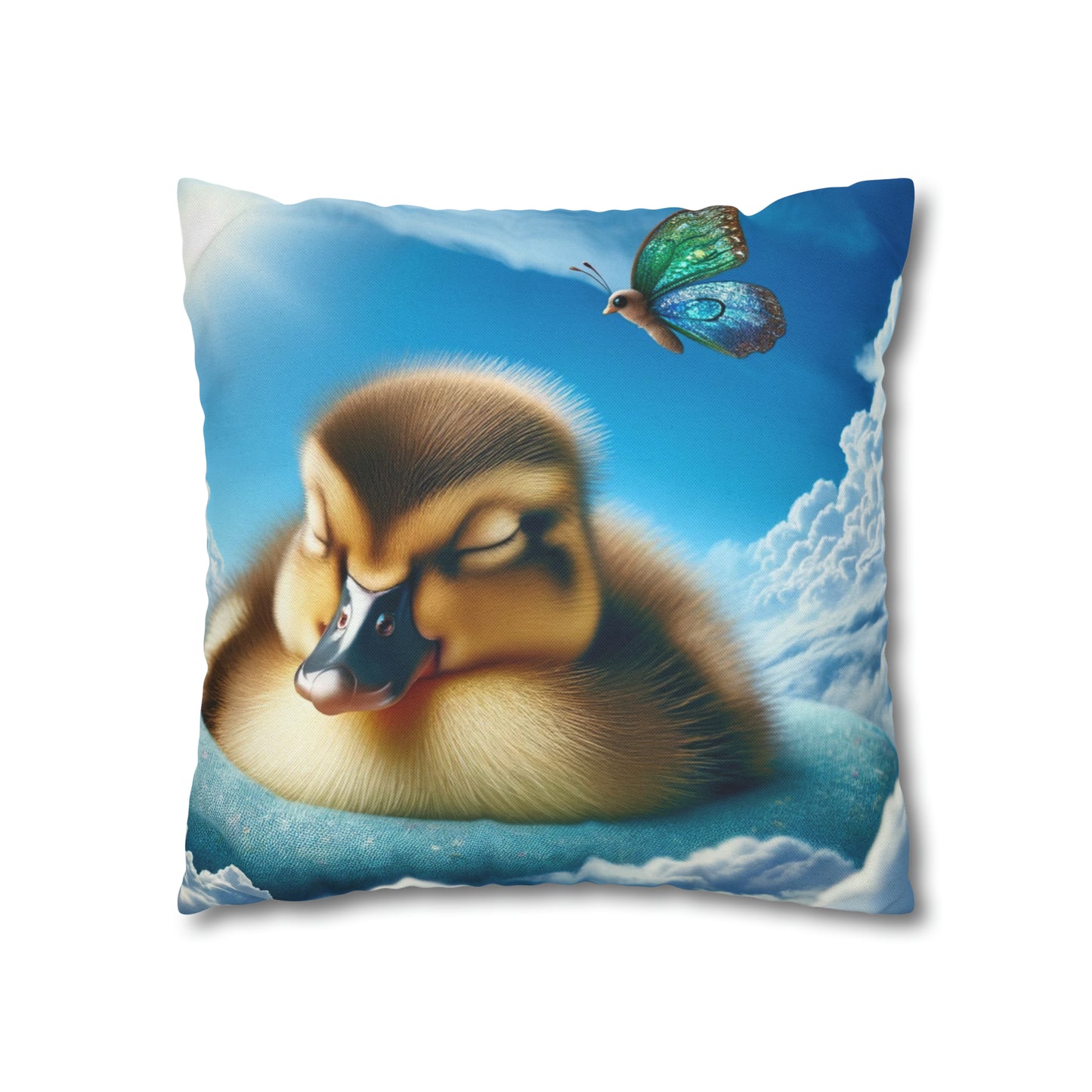 Polyester Square Pillow Case by Duck Society®