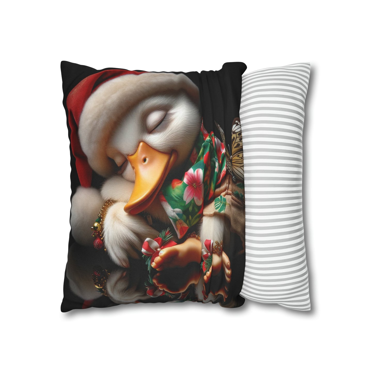 Duck Society® Spun Polyester Square Pillow Case