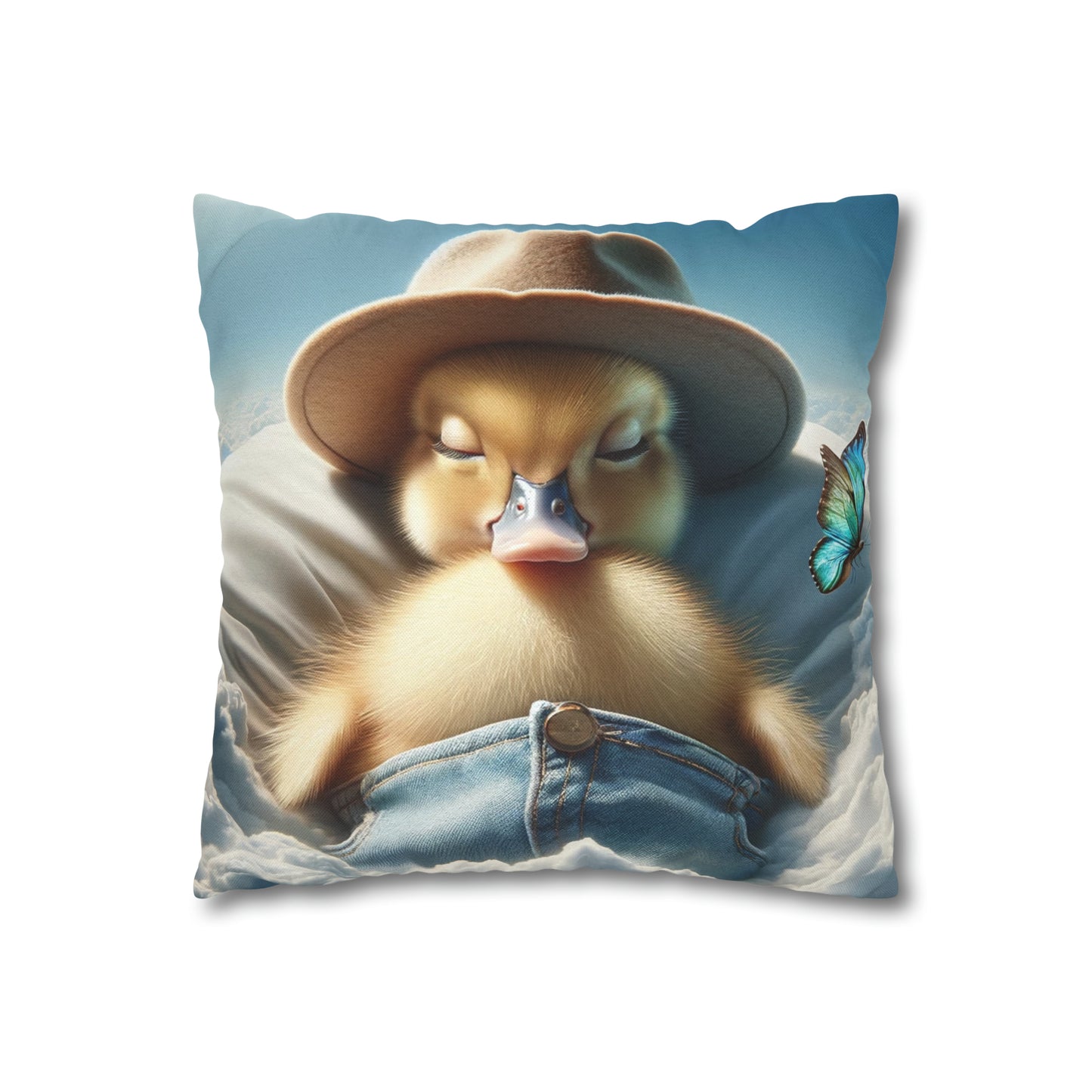 Polyester Square Pillow Case by Duck Society®