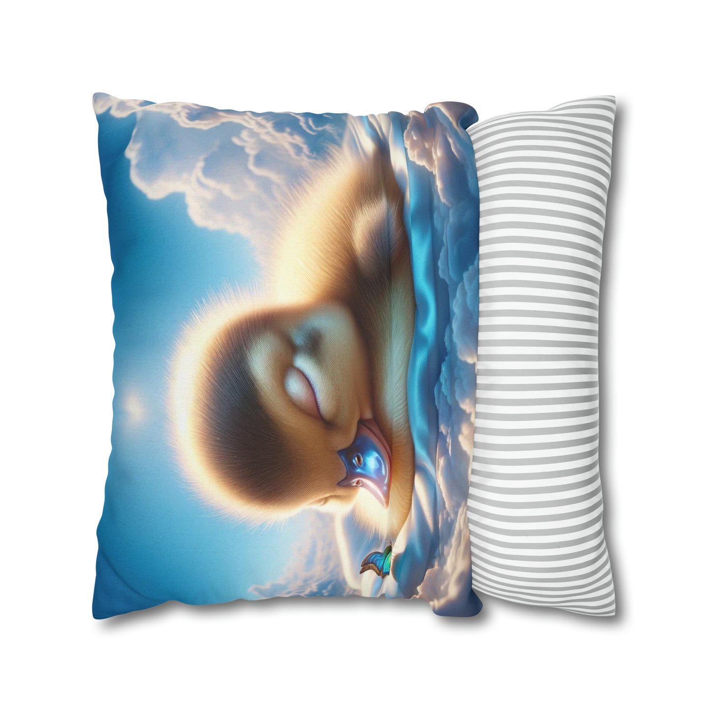 Duck Society® Square Pillow Case Spun Polyester