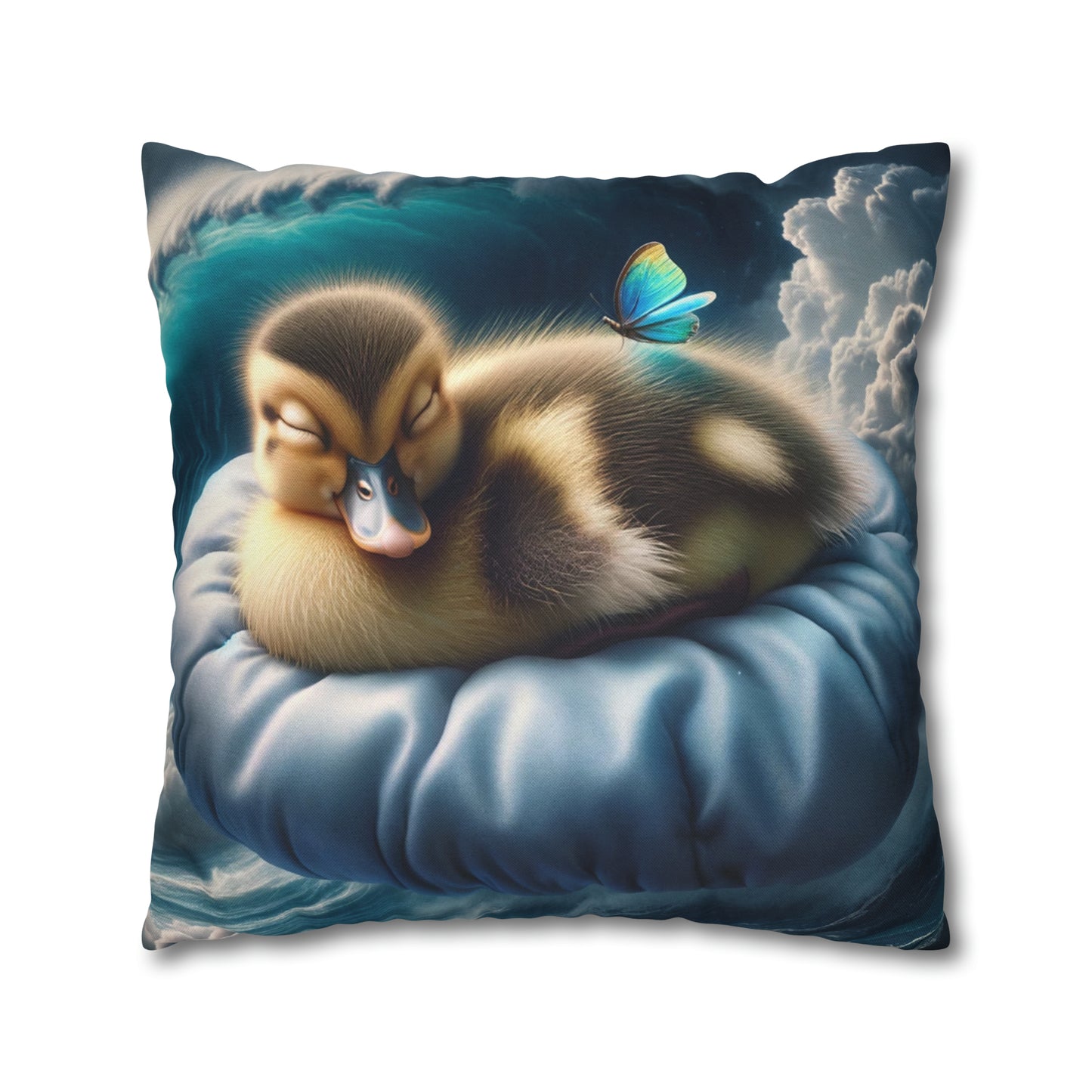 Duck Society® Square Pillow Case Spun Polyester