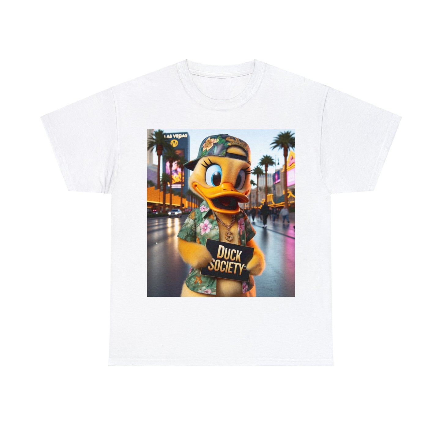 Duck Society® Unisex Heavy Cotton Tee