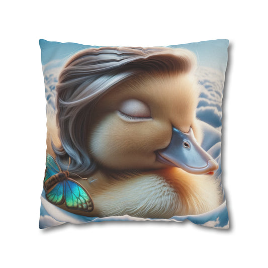 Polyester Square Pillow Case by Duck Society®