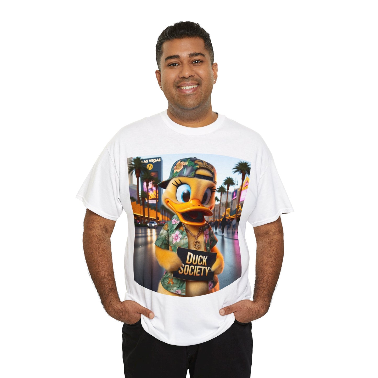 Duck Society® Unisex Heavy Cotton Tee