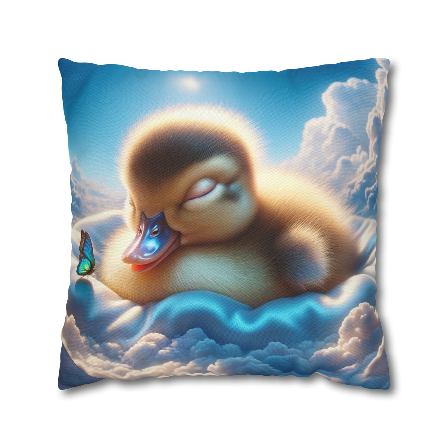 Duck Society® Square Pillow Case Spun Polyester