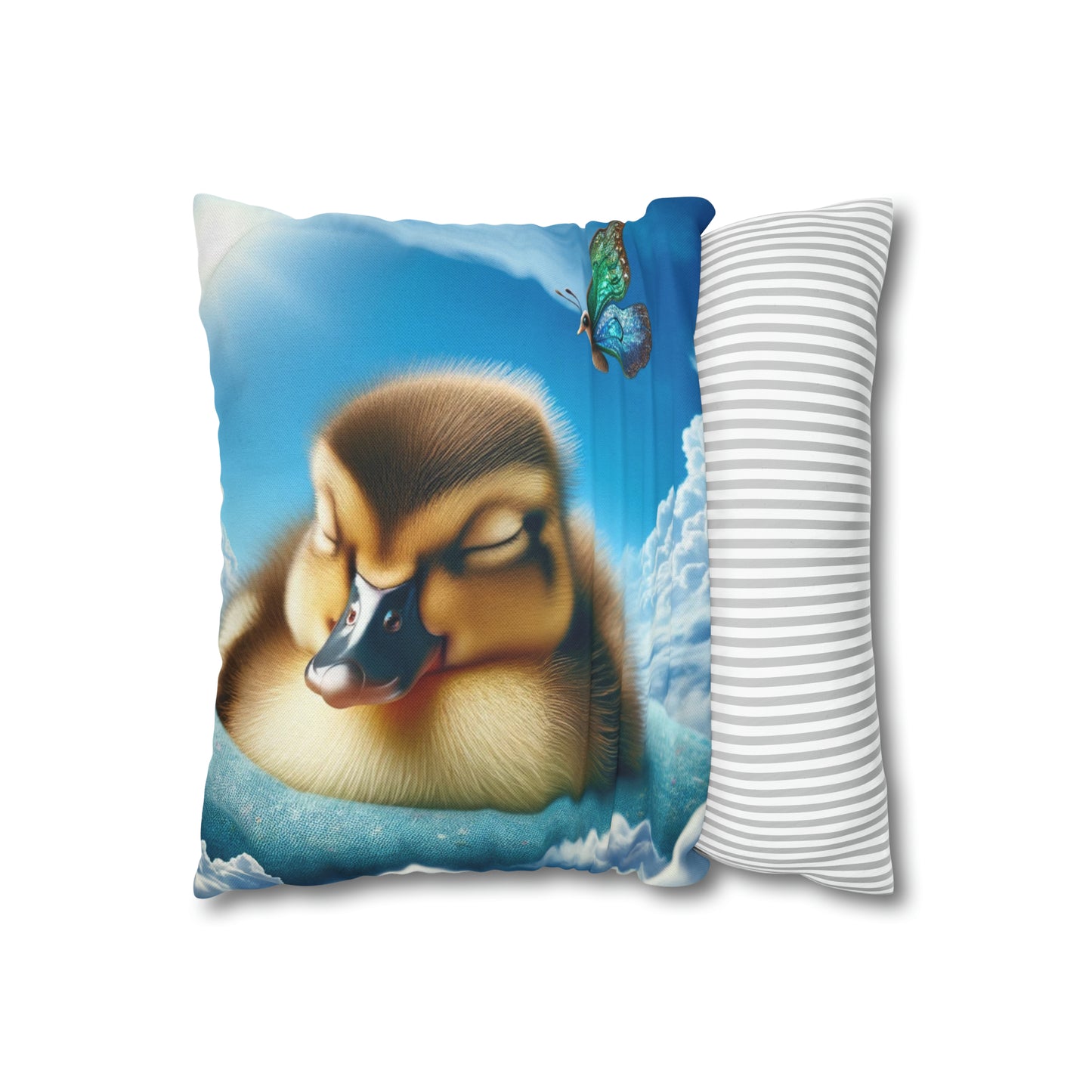 Polyester Square Pillow Case by Duck Society®