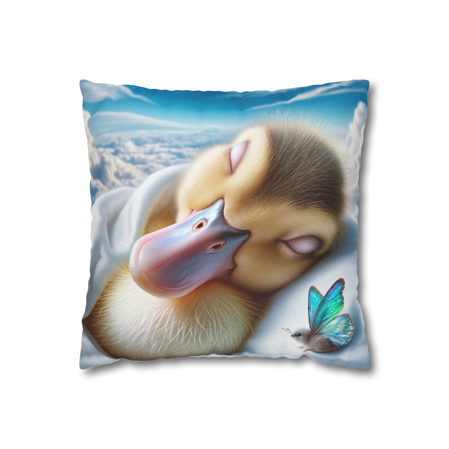 Polyester Square Pillow Case by Duck Society®