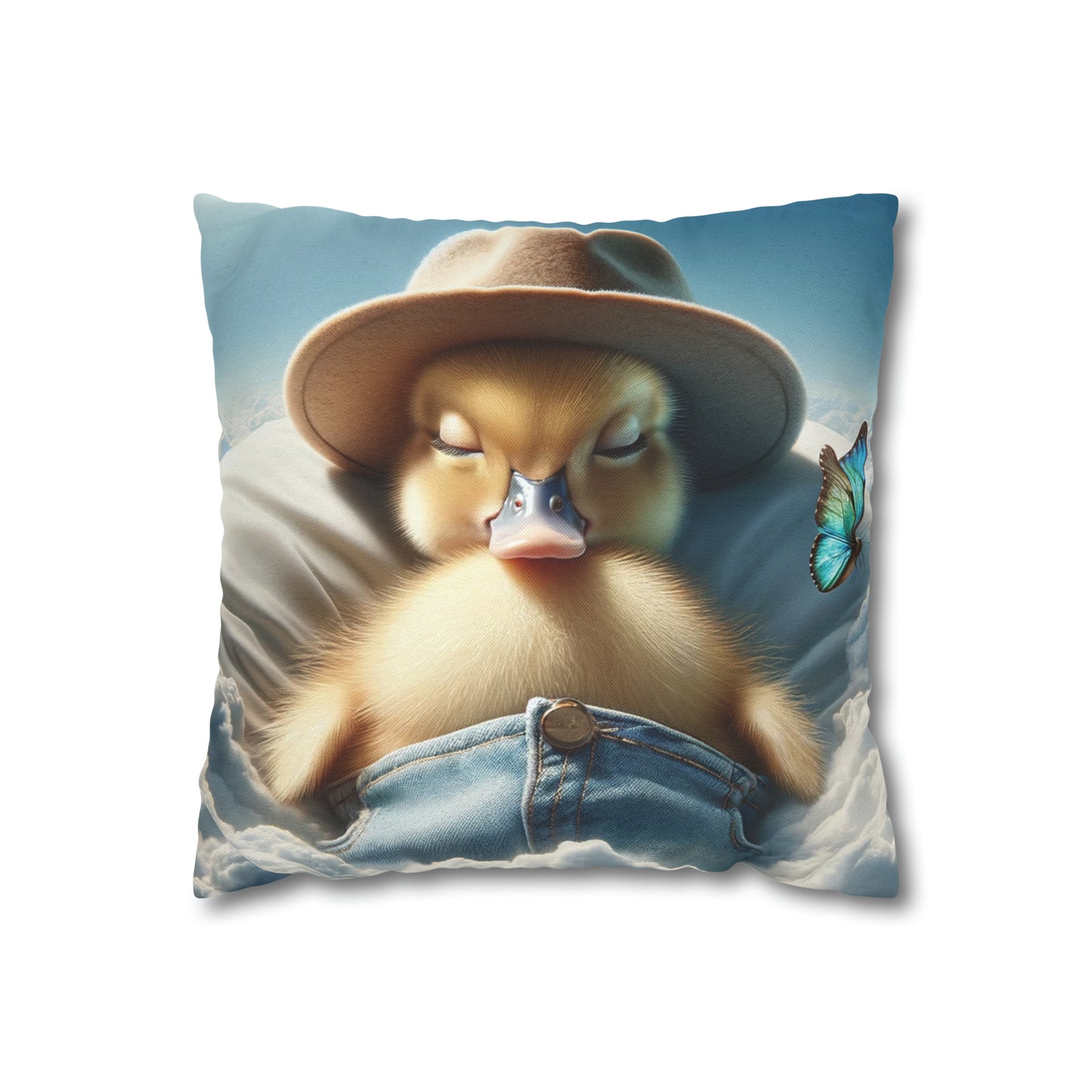 Polyester Square Pillow Case by Duck Society®