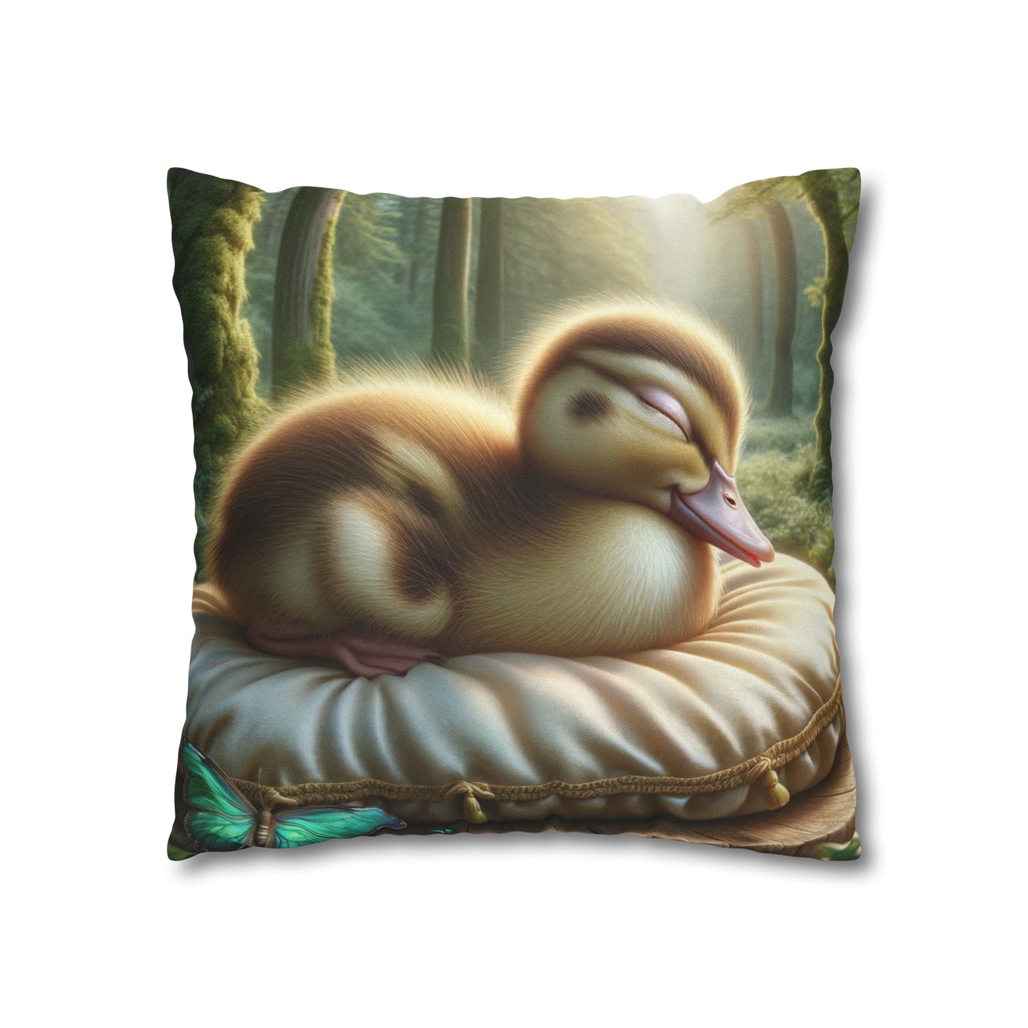 Duck Society® Square Pillow Case Spun Polyester