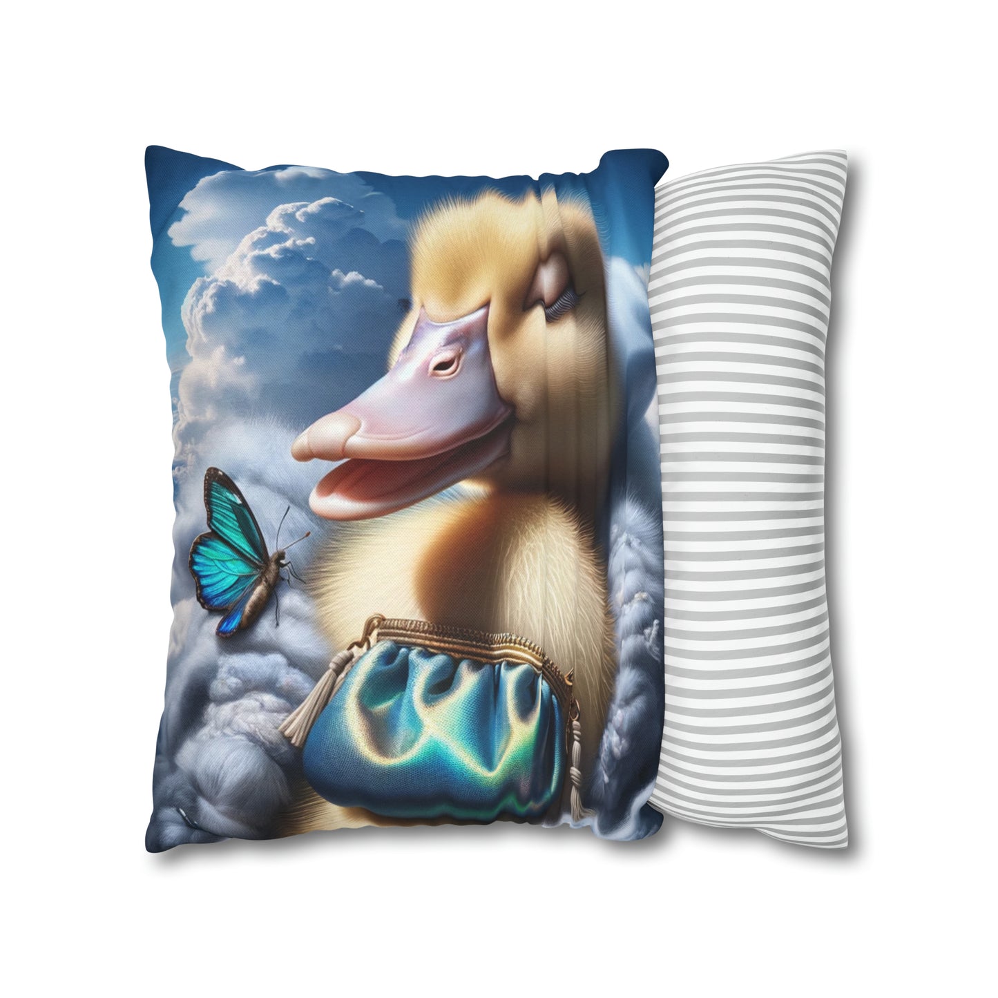 Polyester Square Pillow Case by Duck Society®