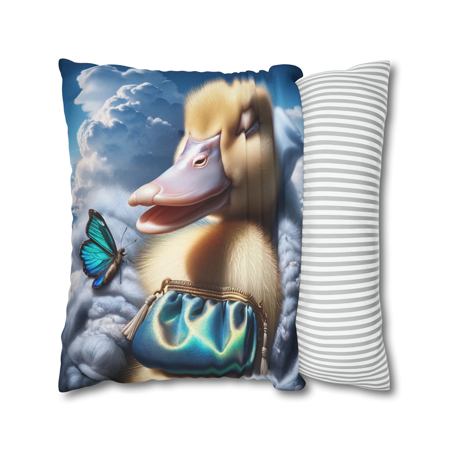 Polyester Square Pillow Case by Duck Society®