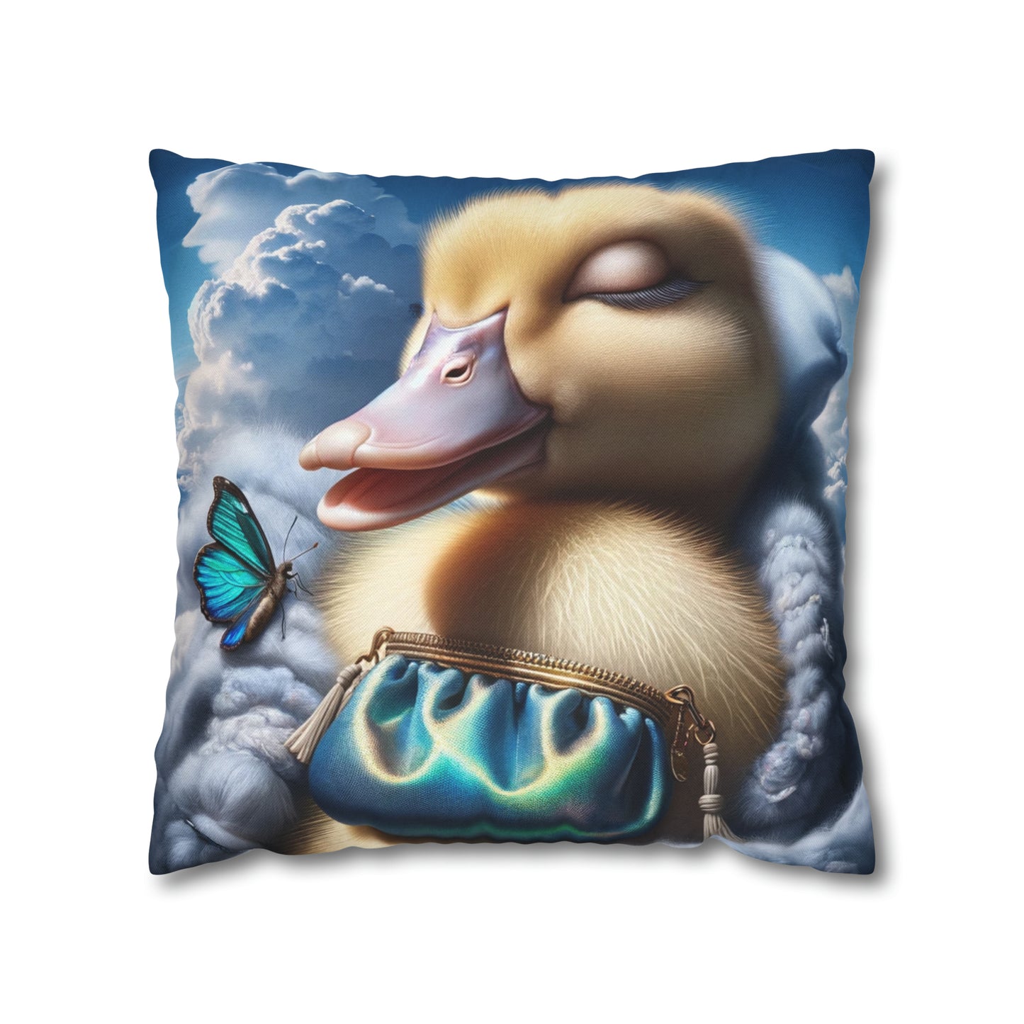 Polyester Square Pillow Case by Duck Society®