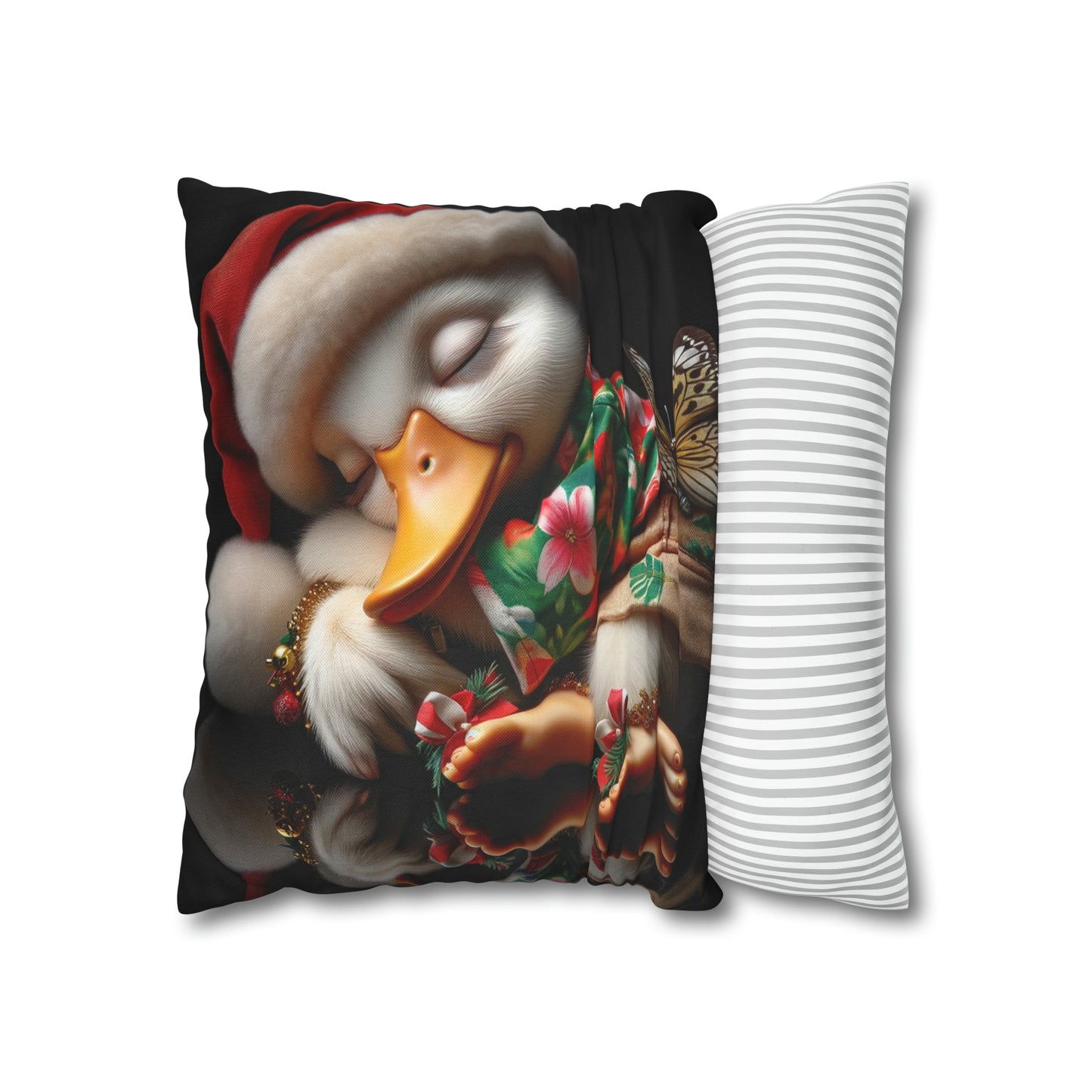 Duck Society® Spun Polyester Square Pillow Case