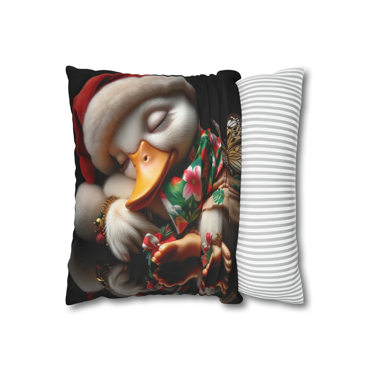 Duck Society® Spun Polyester Square Pillow Case