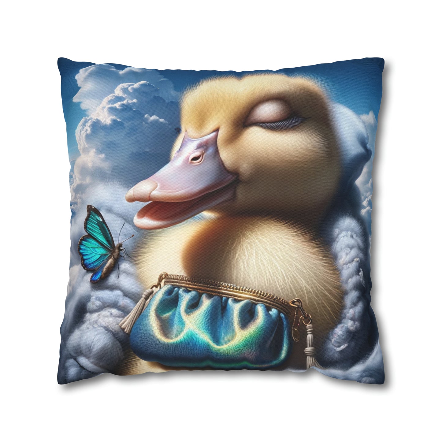 Polyester Square Pillow Case by Duck Society®