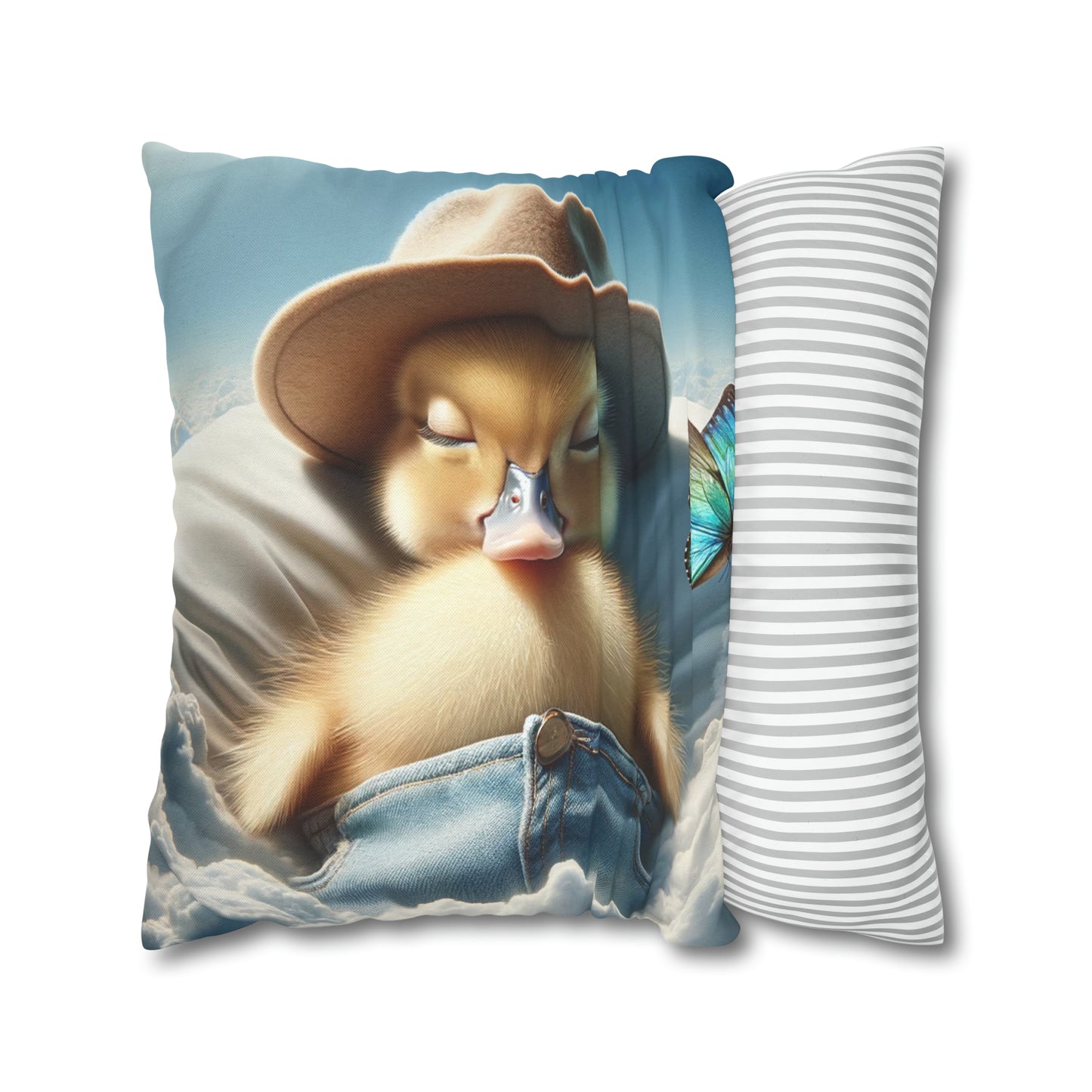 Polyester Square Pillow Case by Duck Society®