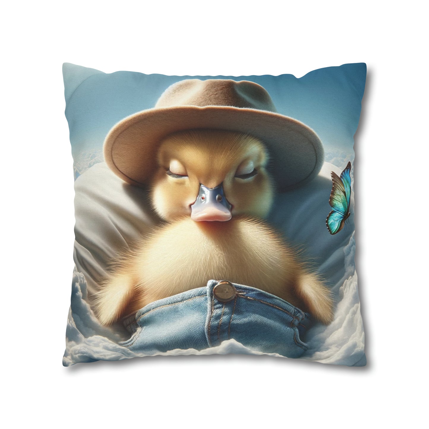 Polyester Square Pillow Case by Duck Society®