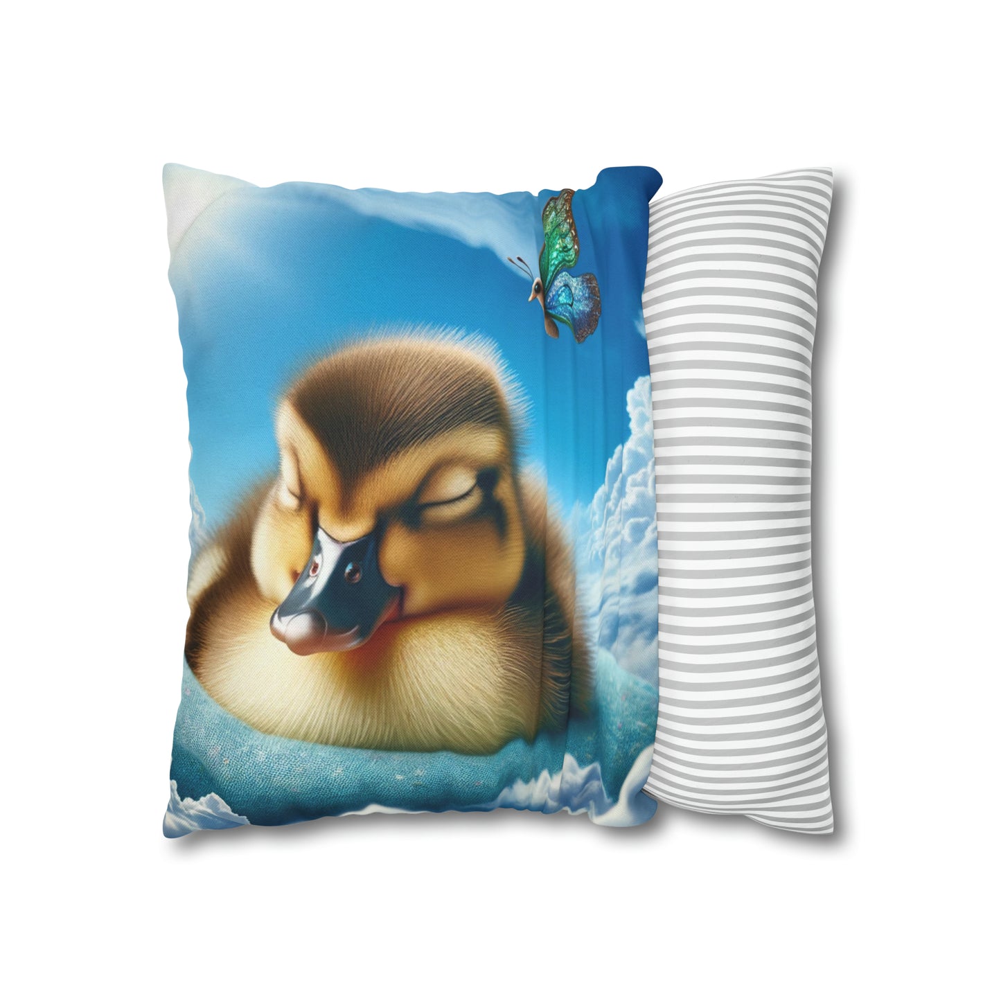 Polyester Square Pillow Case by Duck Society®