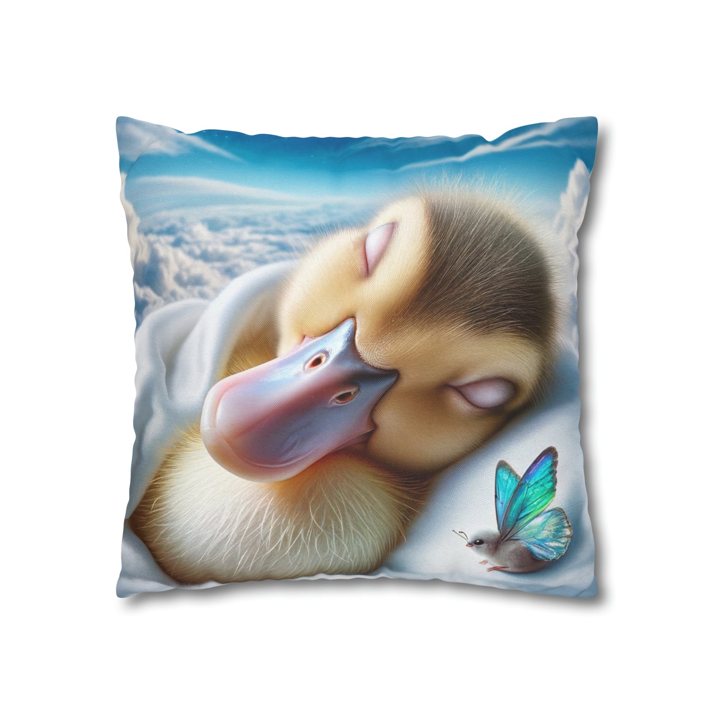 Polyester Square Pillow Case by Duck Society®