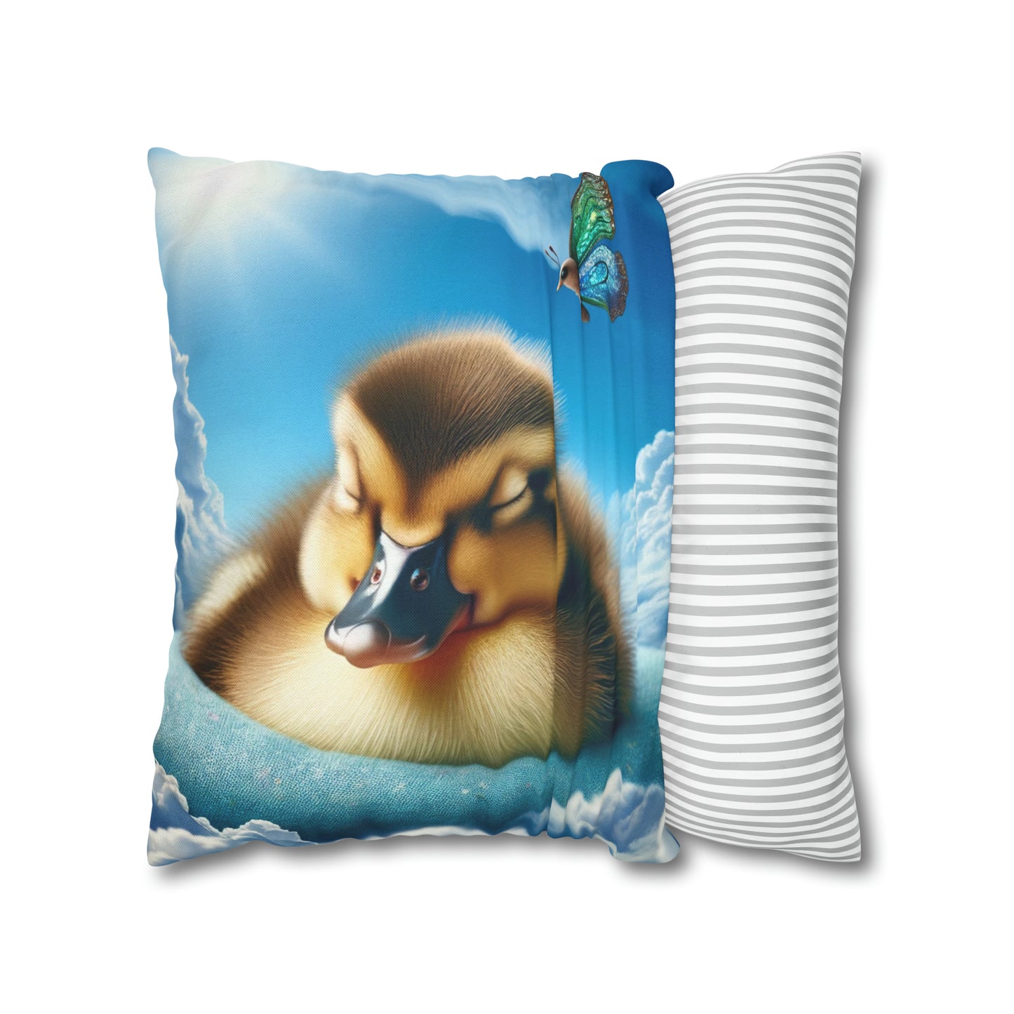 Polyester Square Pillow Case by Duck Society®