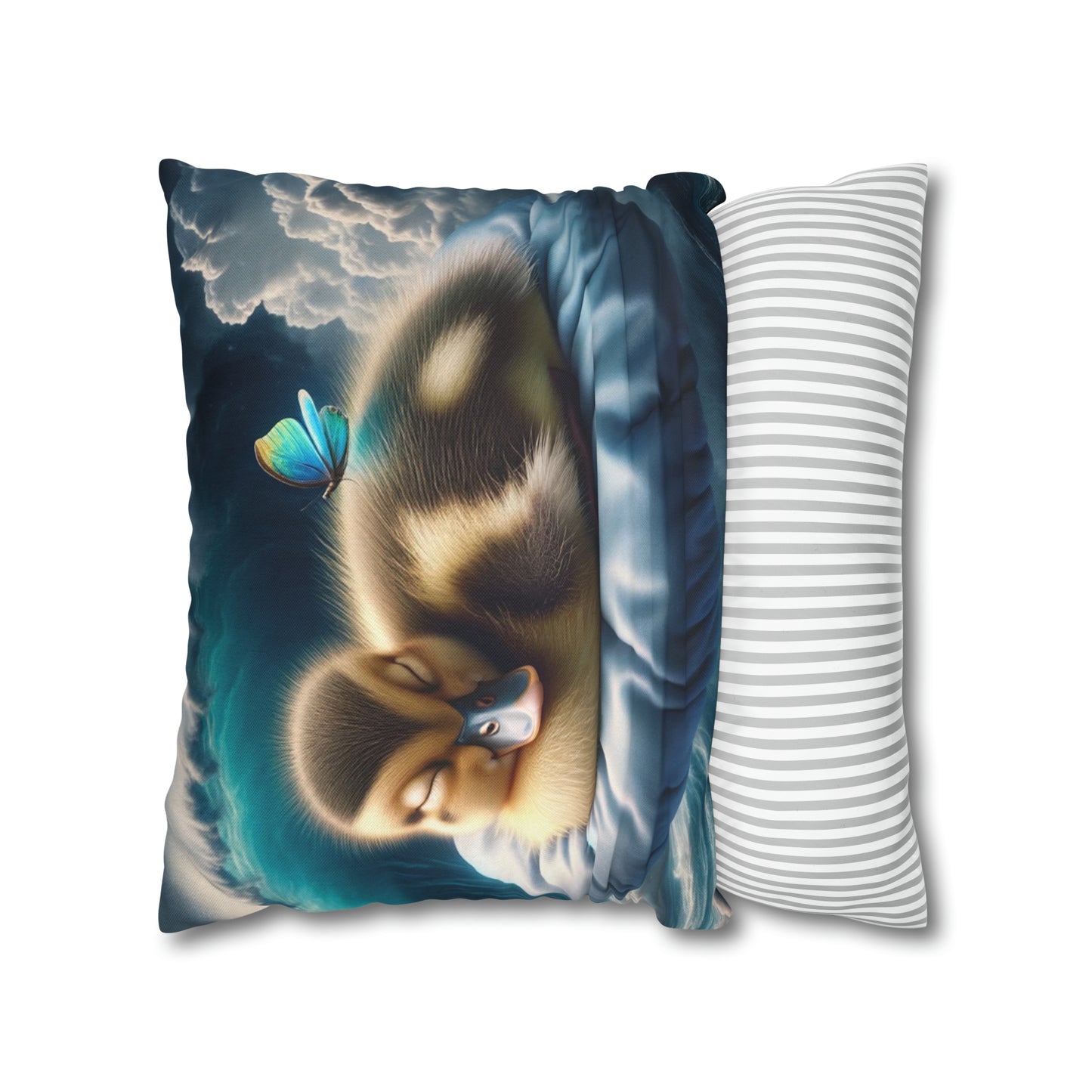 Duck Society® Square Pillow Case Spun Polyester