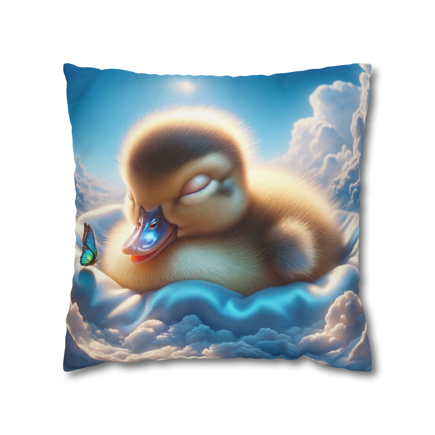 Duck Society® Square Pillow Case Spun Polyester