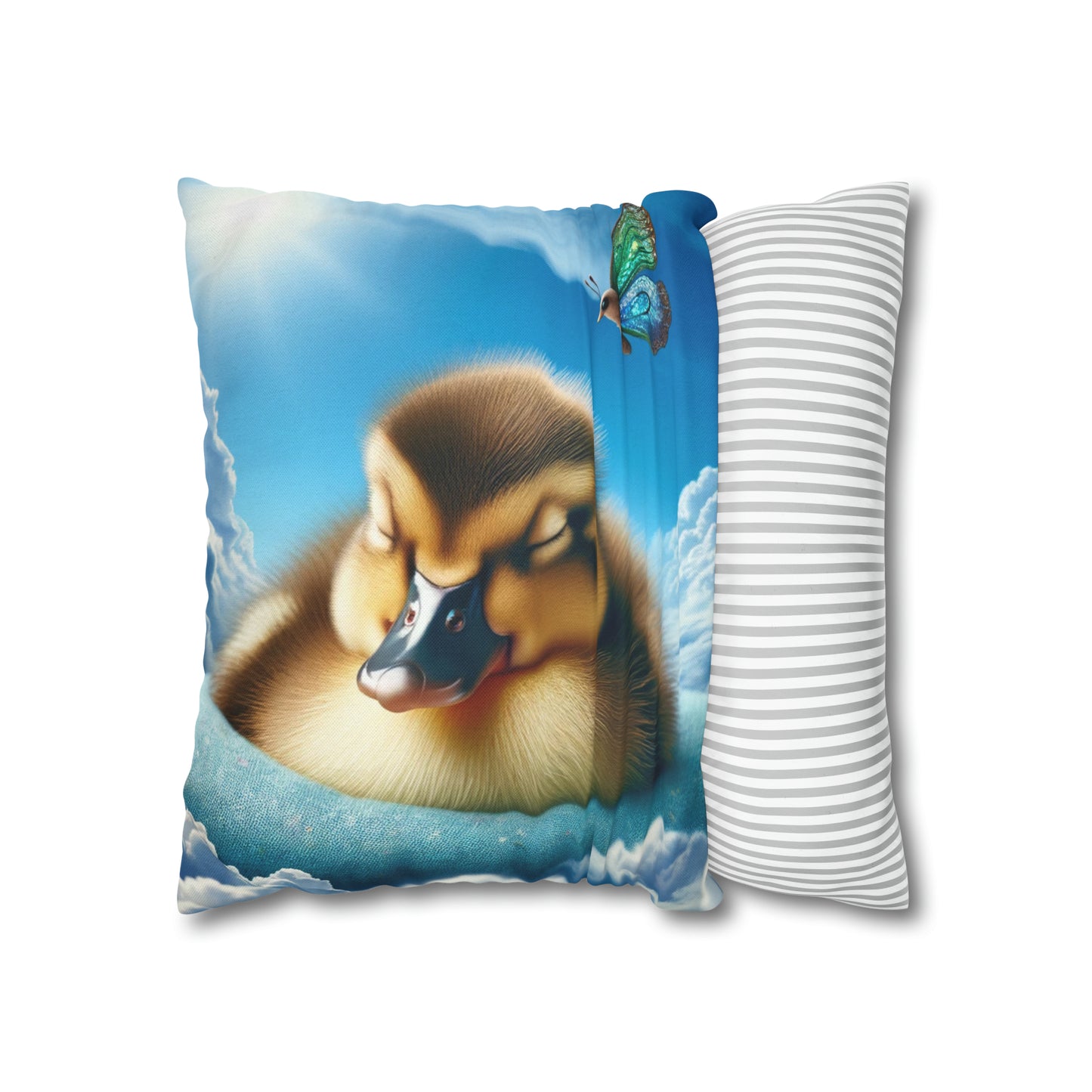 Polyester Square Pillow Case by Duck Society®