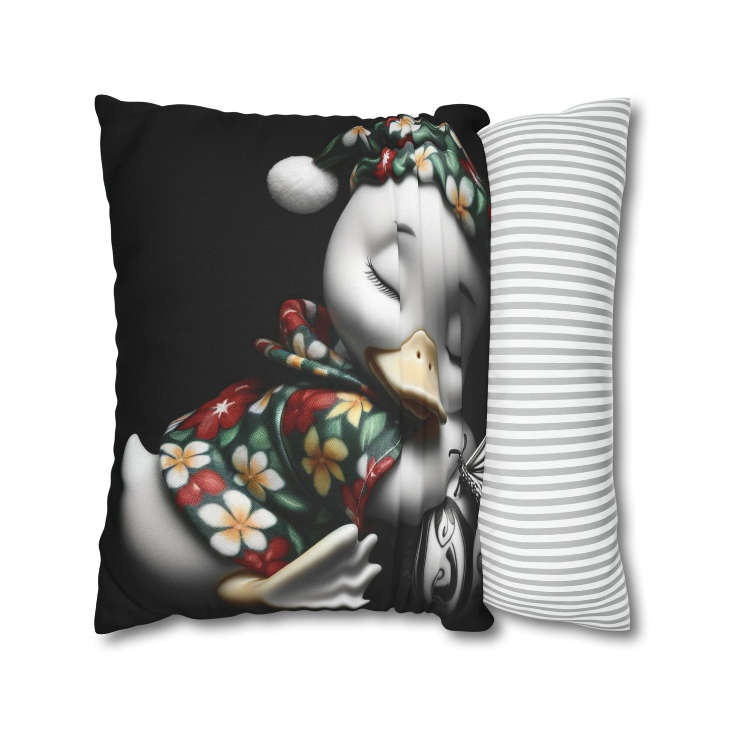 Spun Polyester Square Pillow Case by Duck Society®