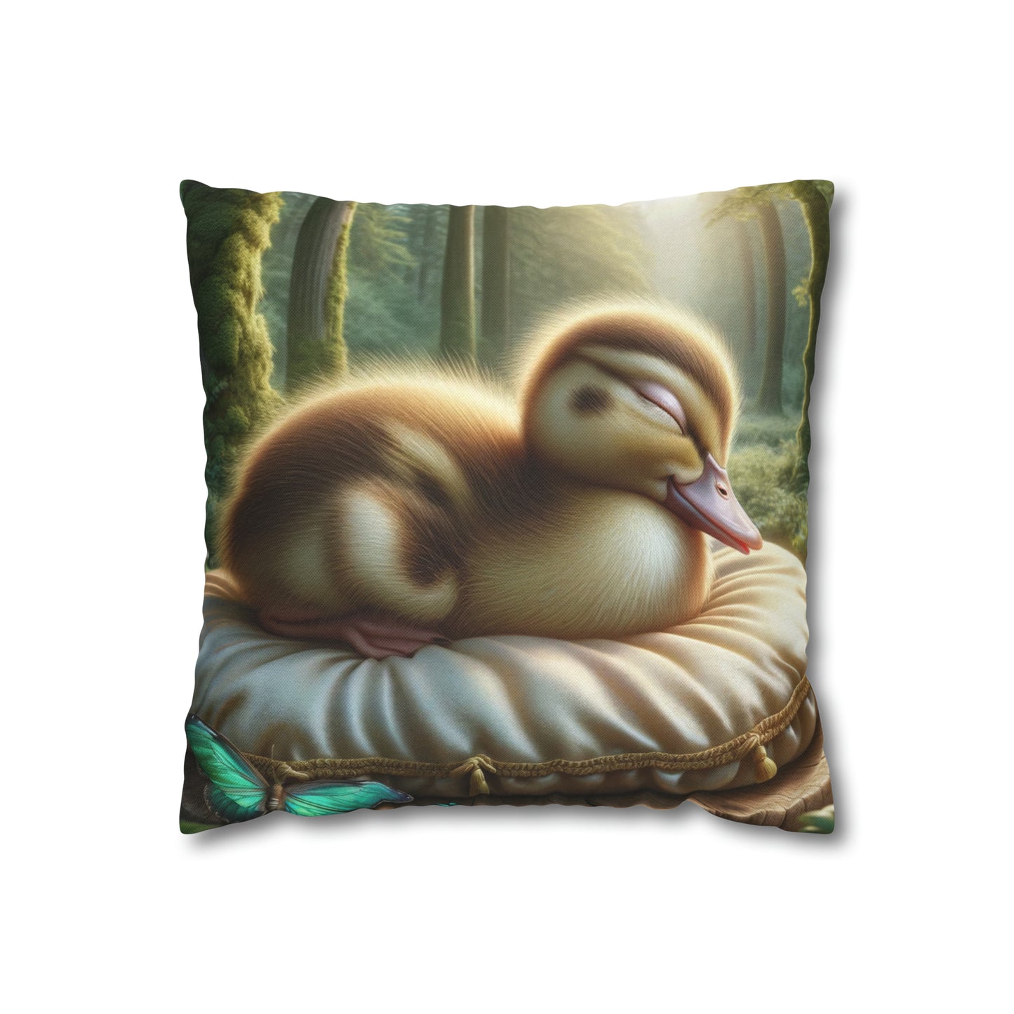 Duck Society® Square Pillow Case Spun Polyester