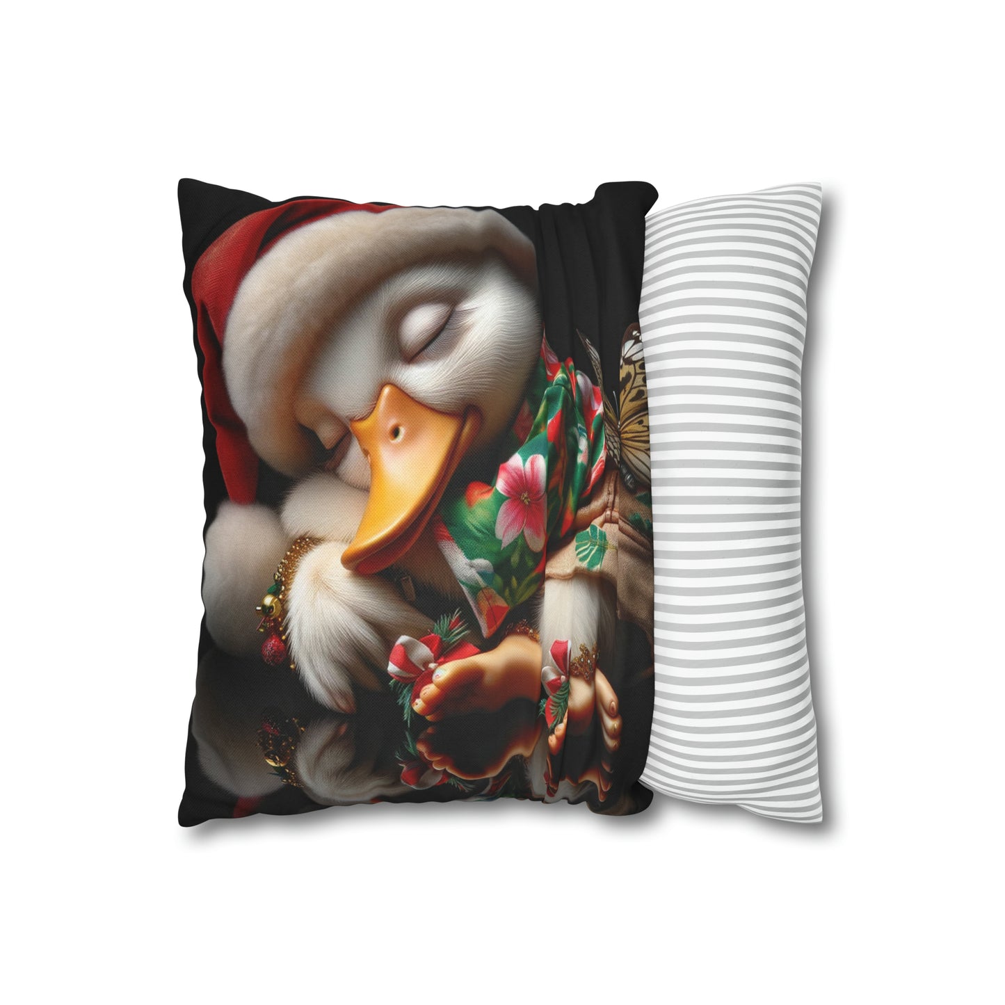 Duck Society® Spun Polyester Square Pillow Case