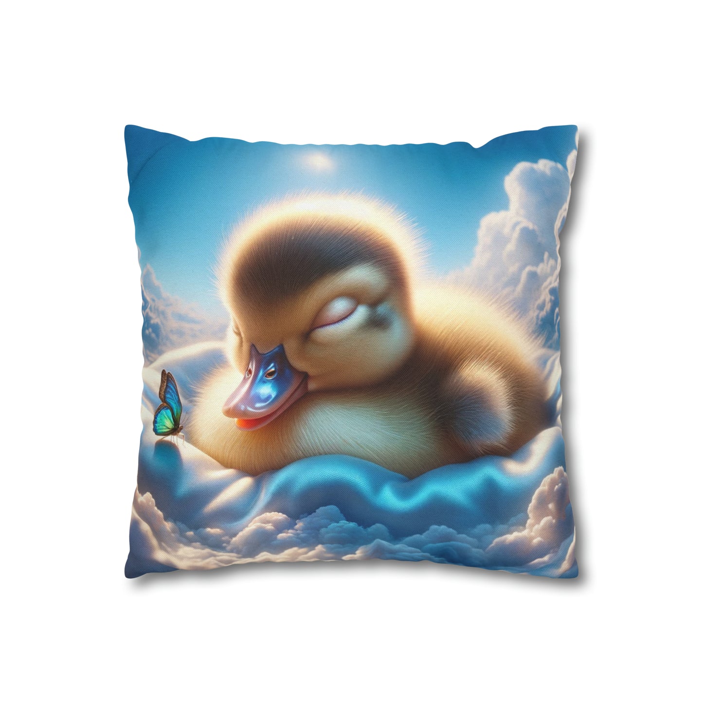 Duck Society® Square Pillow Case Spun Polyester