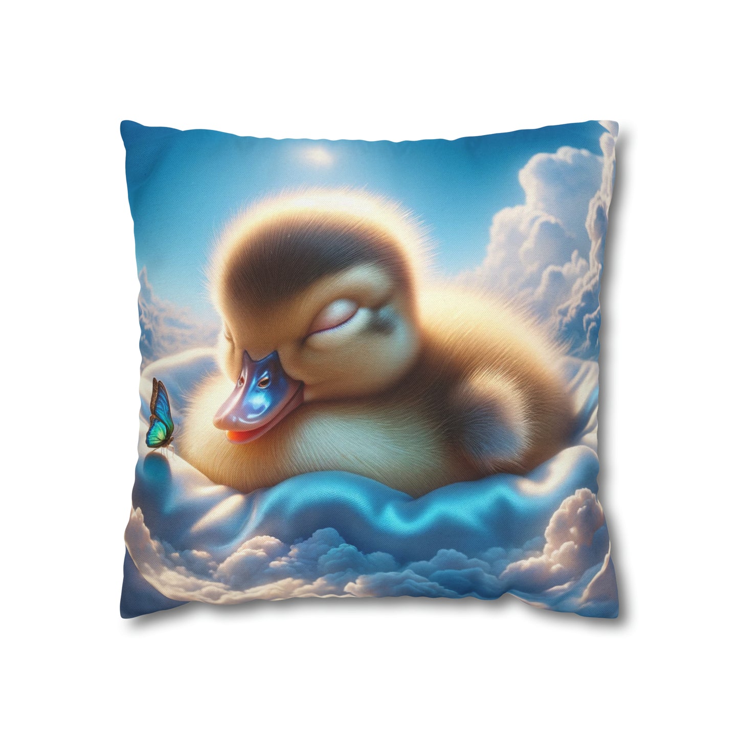 Duck Society® Square Pillow Case Spun Polyester