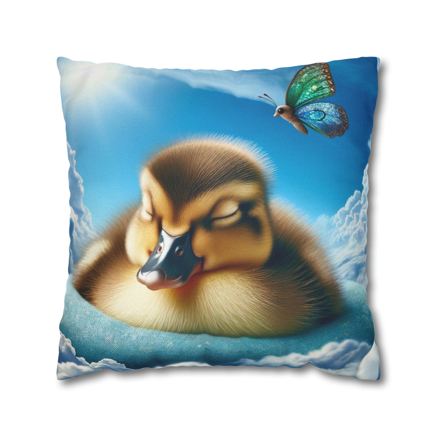 Polyester Square Pillow Case by Duck Society®