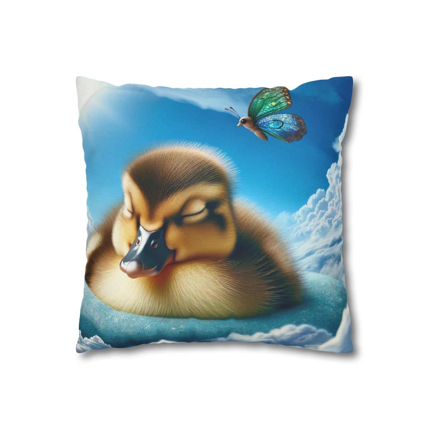 Polyester Square Pillow Case by Duck Society®