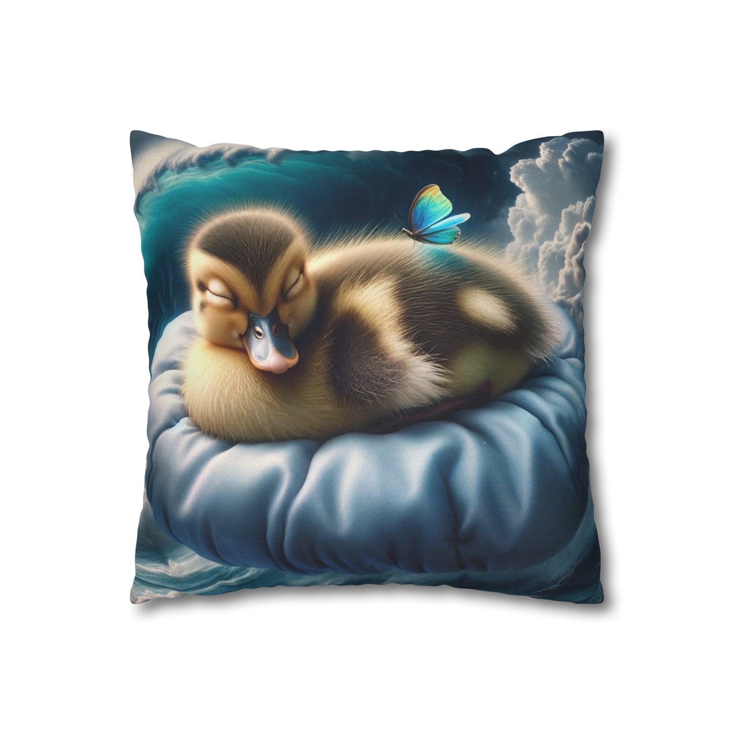 Duck Society® Square Pillow Case Spun Polyester