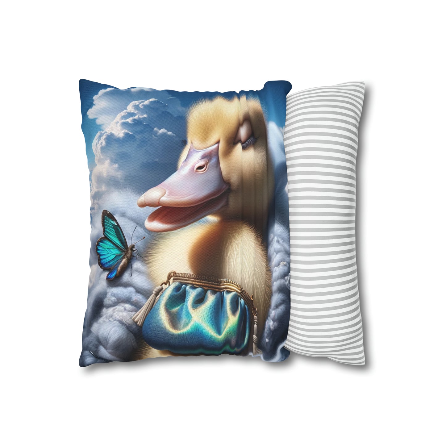 Polyester Square Pillow Case by Duck Society®