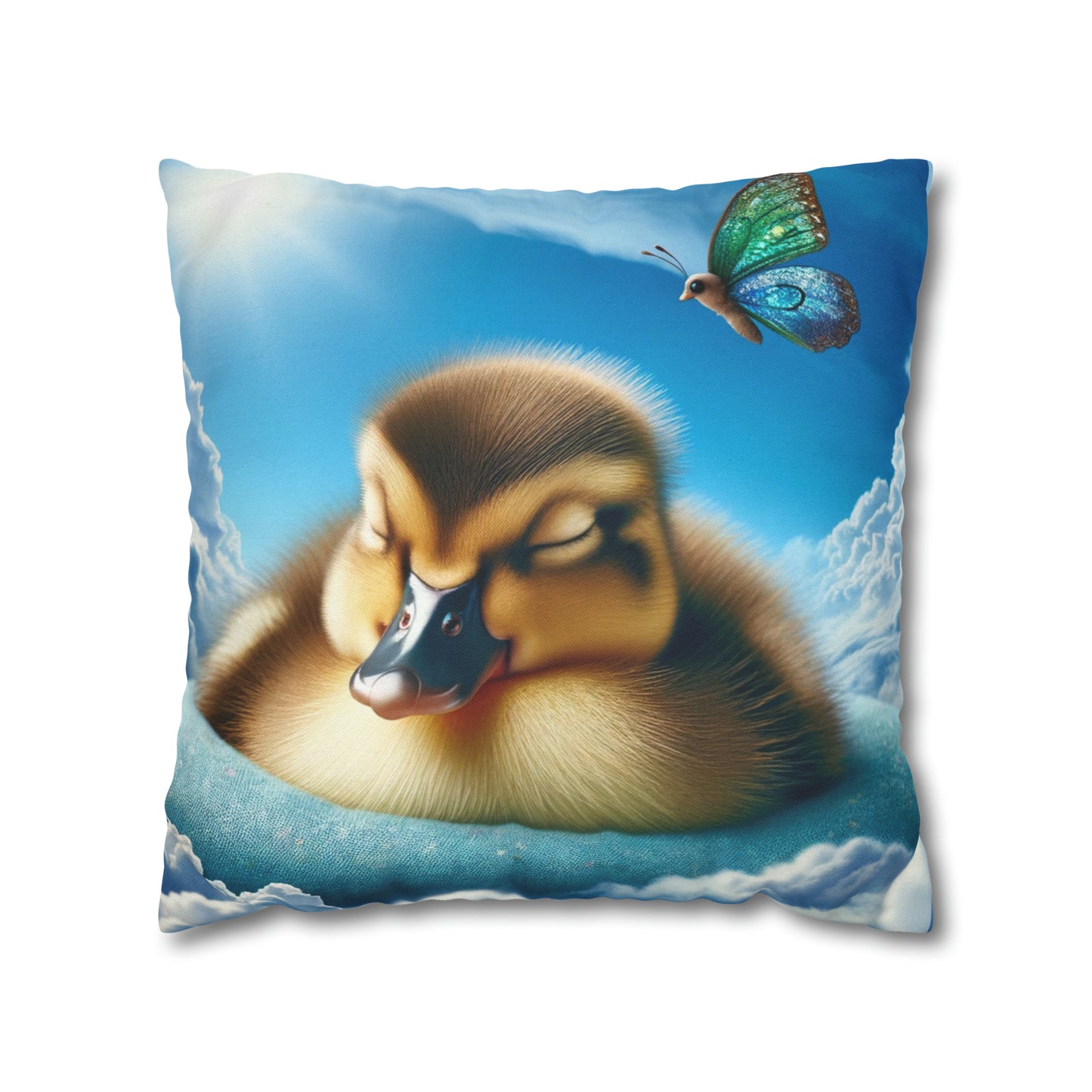 Polyester Square Pillow Case by Duck Society®