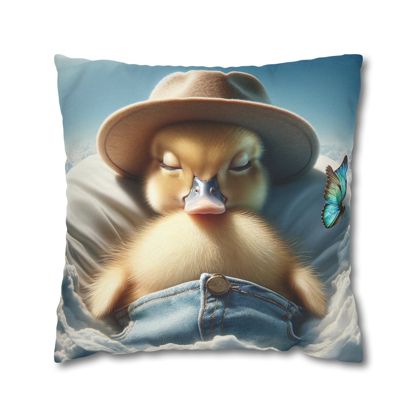 Polyester Square Pillow Case by Duck Society®