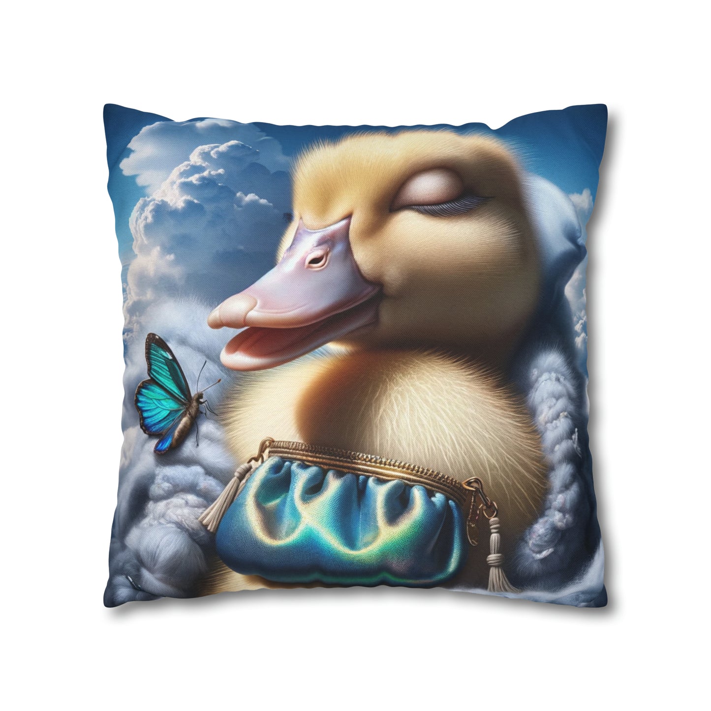 Polyester Square Pillow Case by Duck Society®