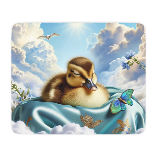 Duck Society® Tan Sherpa Blanket