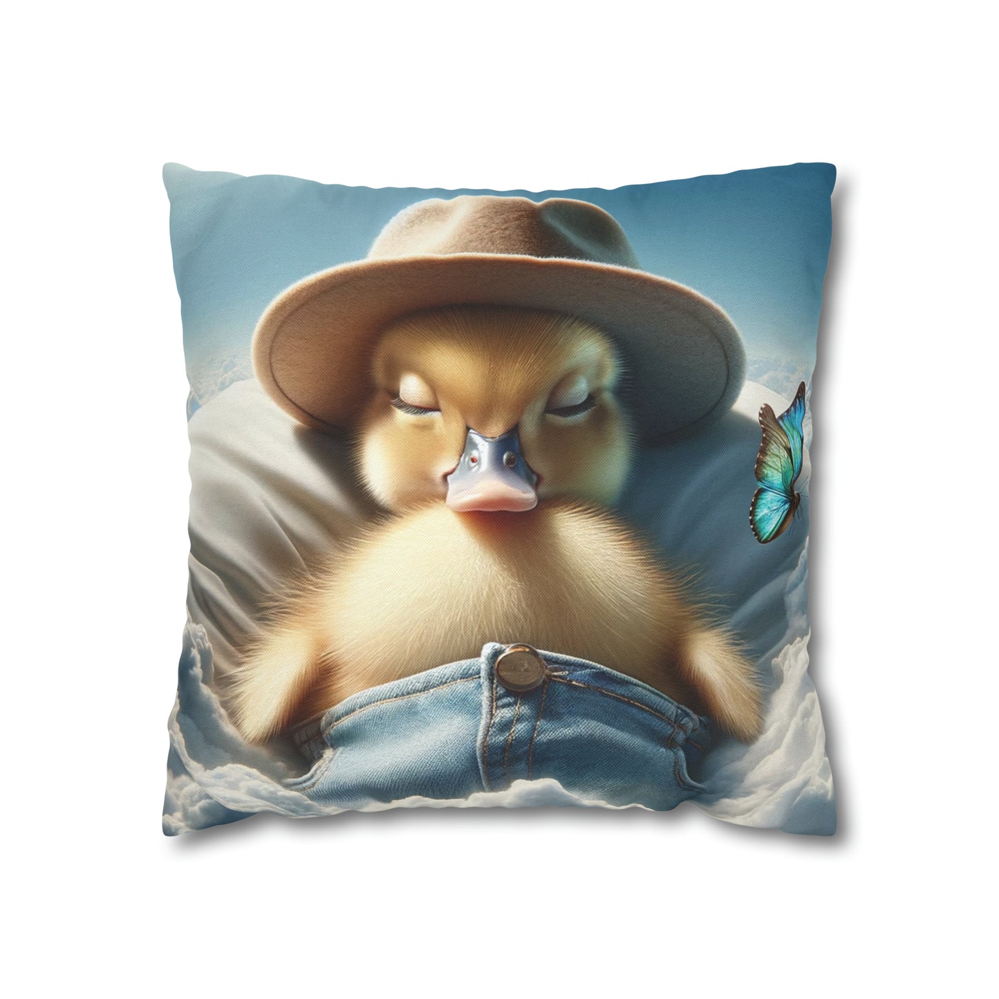 Polyester Square Pillow Case by Duck Society®