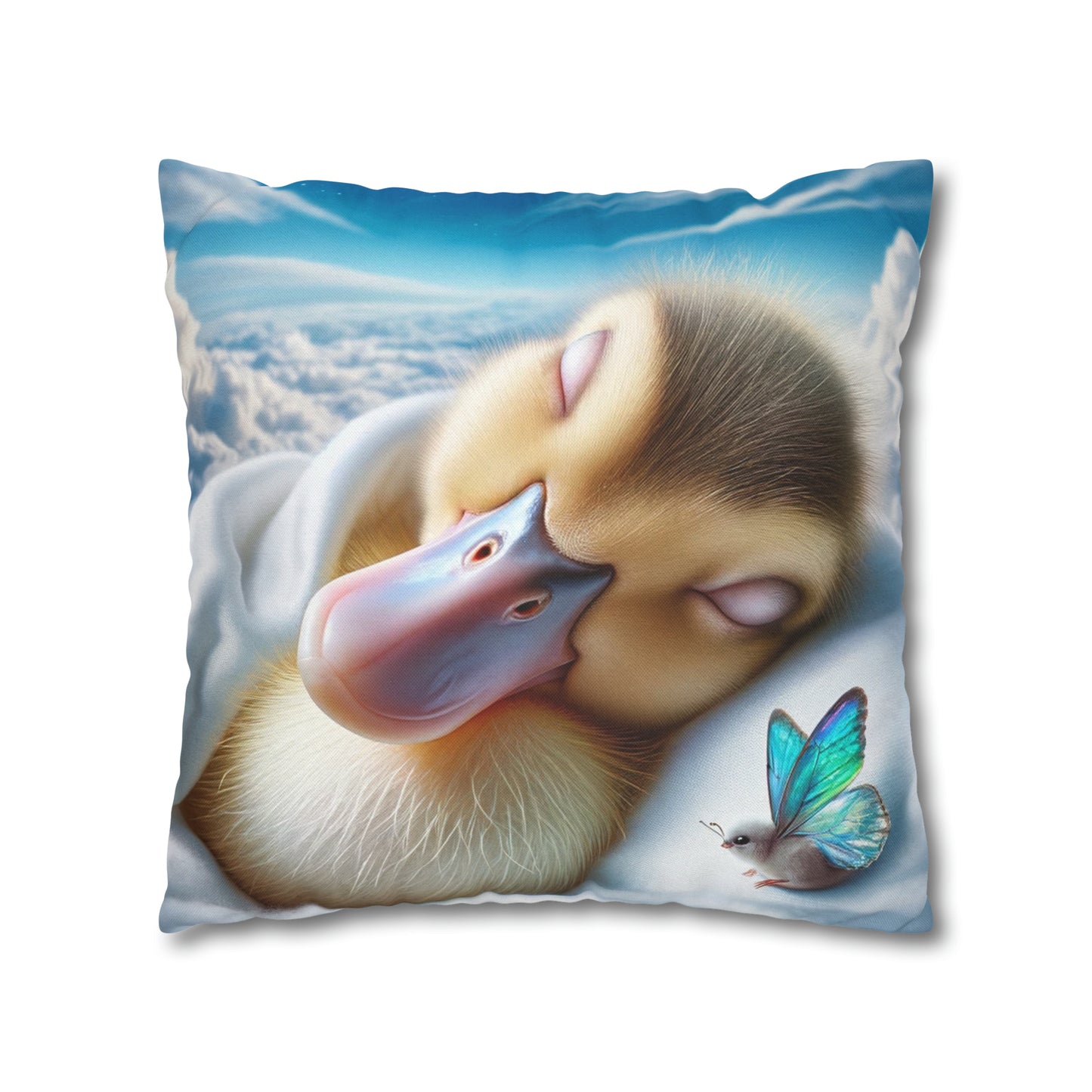 Polyester Square Pillow Case by Duck Society®