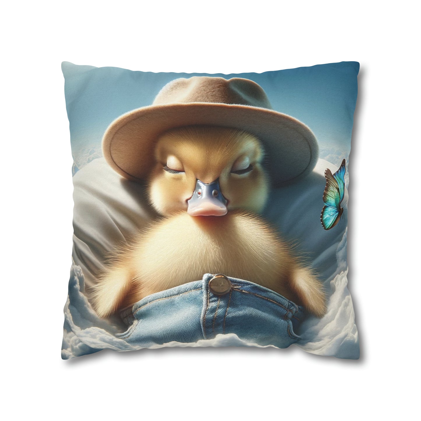 Polyester Square Pillow Case by Duck Society®