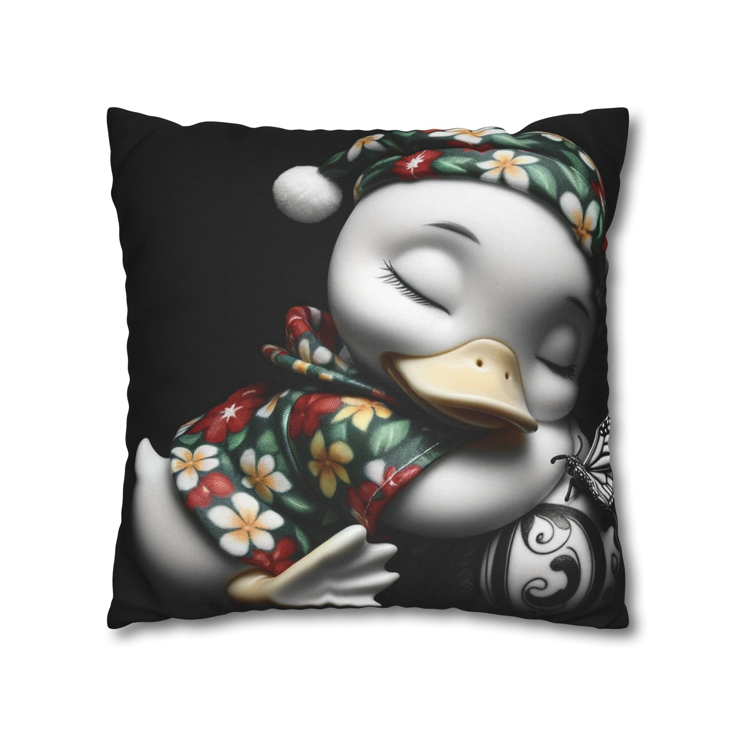 Spun Polyester Square Pillow Case by Duck Society®